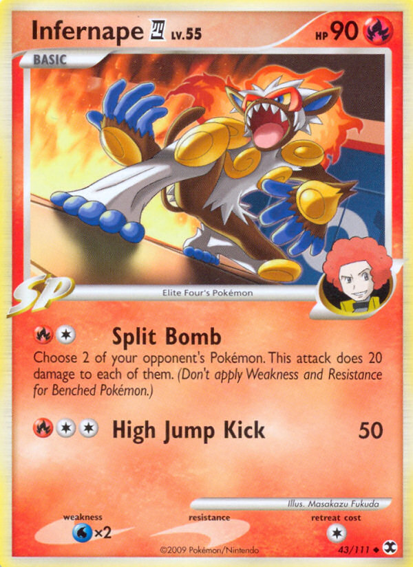 Infernape (43/111) [Platinum: Rising Rivals] - Card Brawlers | Quebec | Canada | Yu-Gi-Oh!