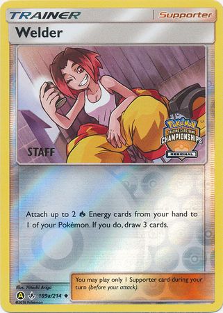 Welder (189a/214) (Regional Championship Promo Staff) [Sun & Moon: Unbroken Bonds] - Card Brawlers | Quebec | Canada | Yu-Gi-Oh!