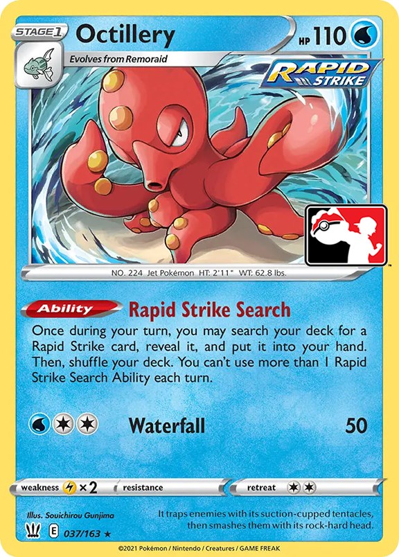 Octillery (037/163) [Prize Pack Series One] - Card Brawlers | Quebec | Canada | Yu-Gi-Oh!