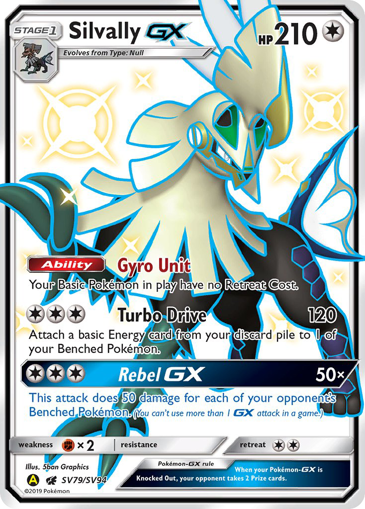 Silvally GX (SV79/SV94) [Sun & Moon: Hidden Fates - Shiny Vault] - Card Brawlers | Quebec | Canada | Yu-Gi-Oh!
