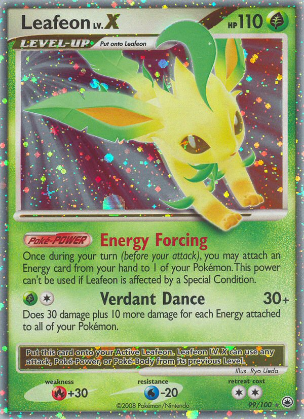 Leafeon LV.X (99/100) [Diamond & Pearl: Majestic Dawn] - Card Brawlers | Quebec | Canada | Yu-Gi-Oh!