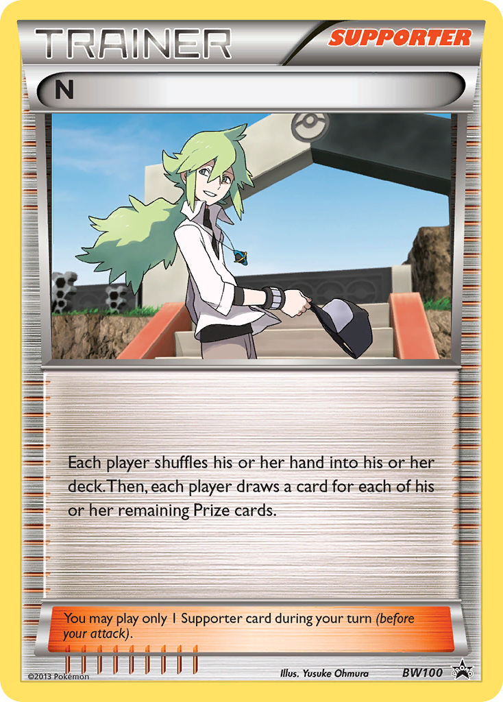 N (BW100) [Black & White: Black Star Promos] - Card Brawlers | Quebec | Canada | Yu-Gi-Oh!