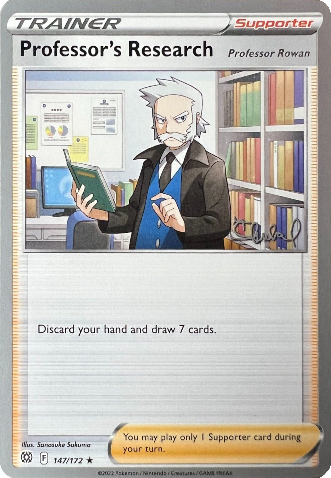 Professor's Research (147/172) (Professor Rowan) (ADP - Ondrej Skubal) [World Championships 2022] - Card Brawlers | Quebec | Canada | Yu-Gi-Oh!