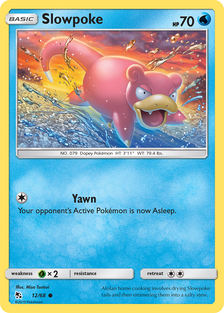 Slowpoke (12/68) [Sun & Moon: Hidden Fates] - Card Brawlers | Quebec | Canada | Yu-Gi-Oh!