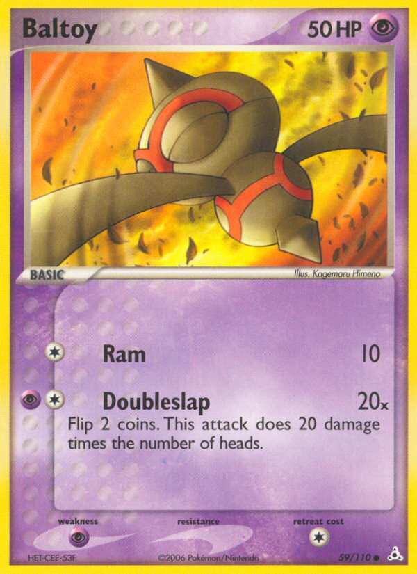 Baltoy (59/110) [EX: Holon Phantoms] - Card Brawlers | Quebec | Canada | Yu-Gi-Oh!