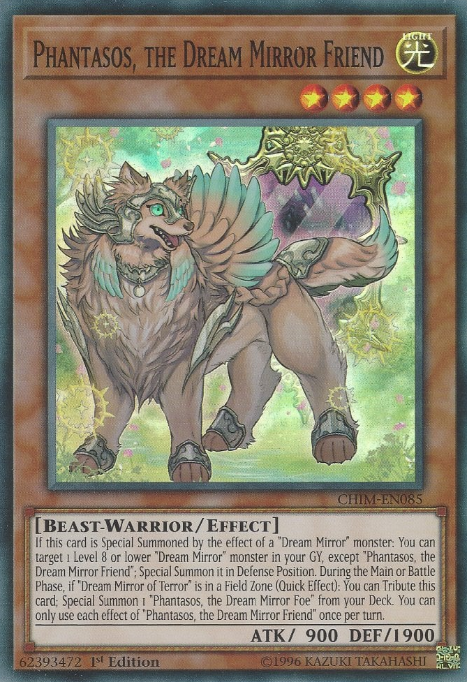 Phantasos, the Dream Mirror Friend [CHIM-EN085] Super Rare - Card Brawlers | Quebec | Canada | Yu-Gi-Oh!