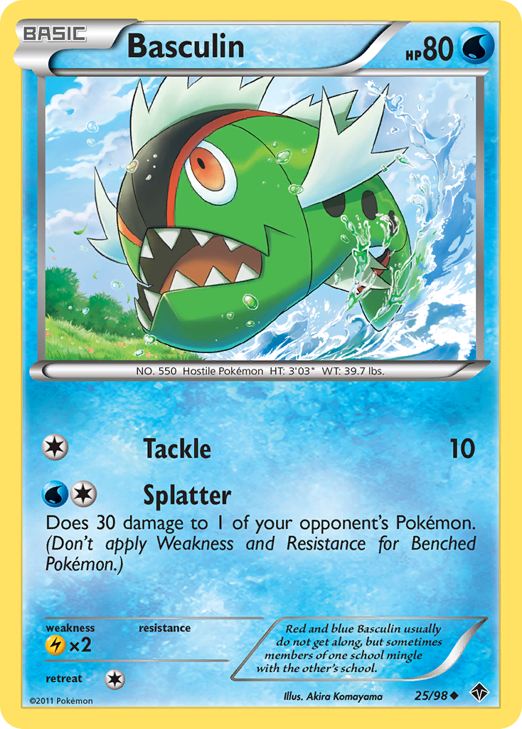 Basculin (25/98) [Black & White: Emerging Powers] - Card Brawlers | Quebec | Canada | Yu-Gi-Oh!