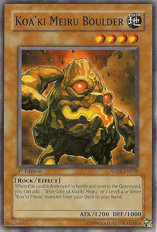 Koa'ki Meiru Boulder [ANPR-EN018] Common - Yu-Gi-Oh! - Card Brawlers | Quebec | Canada |