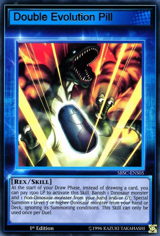 Double Evolution Pill [SBSC-ENS05] Ultra Rare - Card Brawlers | Quebec | Canada | Yu-Gi-Oh!
