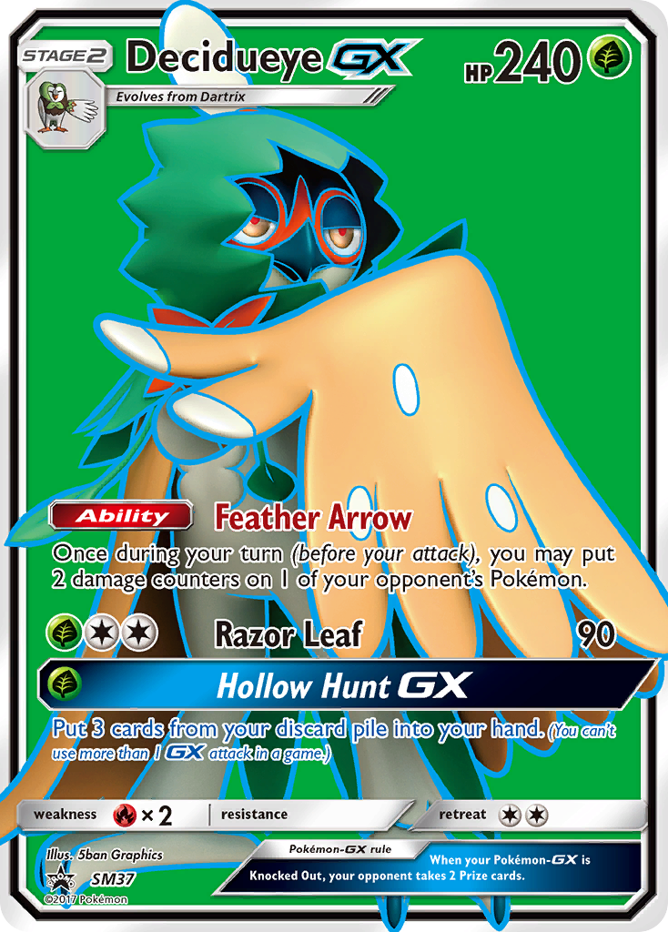 Decidueye GX (SM37) [Sun & Moon: Black Star Promos] - Card Brawlers | Quebec | Canada | Yu-Gi-Oh!