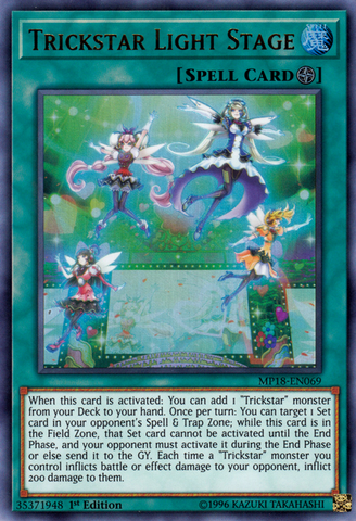 Trickstar Light Stage [MP18-EN069] Ultra Rare - Yu-Gi-Oh! - Card Brawlers | Quebec | Canada |