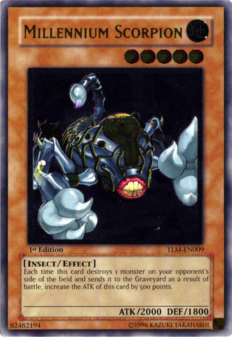 Millennium Scorpion [TLM-EN009] Ultimate Rare - Yu-Gi-Oh! - Card Brawlers | Quebec | Canada |