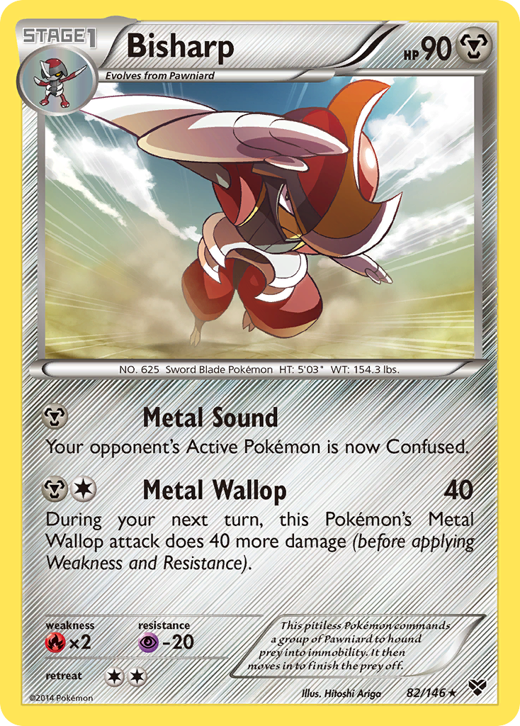 Bisharp (82/146) [XY: Base Set] - Card Brawlers | Quebec | Canada | Yu-Gi-Oh!