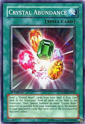 Crystal Abundance [FOTB-EN035] Common - Card Brawlers | Quebec | Canada | Yu-Gi-Oh!