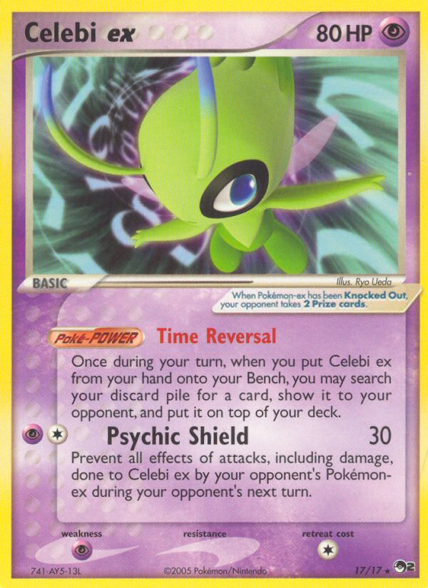 Celebi ex (17/17) [POP Series 2] - Card Brawlers | Quebec | Canada | Yu-Gi-Oh!