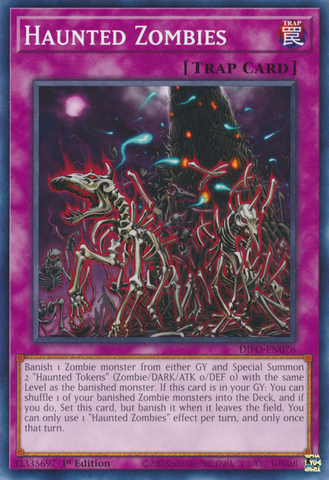 Haunted Zombies [DIFO-EN076] Common - Card Brawlers | Quebec | Canada | Yu-Gi-Oh!