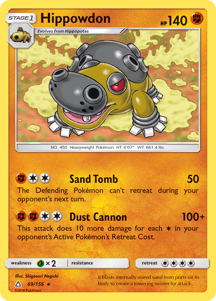 Hippowdon (69/156) [Sun & Moon: Ultra Prism] - Card Brawlers | Quebec | Canada | Yu-Gi-Oh!
