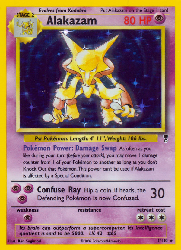 Alakazam (1/110) [Legendary Collection] - Card Brawlers | Quebec | Canada | Yu-Gi-Oh!