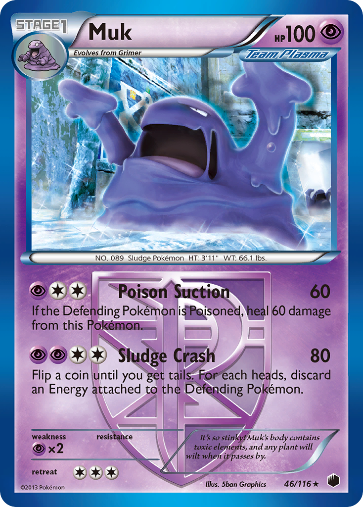 Muk (46/116) [Black & White: Plasma Freeze] - Card Brawlers | Quebec | Canada | Yu-Gi-Oh!