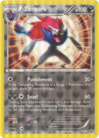 Zoroark (BW19) (Jumbo Card) [Black & White: Black Star Promos] - Card Brawlers | Quebec | Canada | Yu-Gi-Oh!