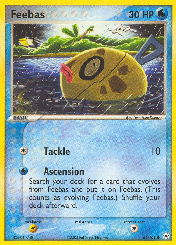 Feebas (61/101) [EX: Hidden Legends] - Card Brawlers | Quebec | Canada | Yu-Gi-Oh!