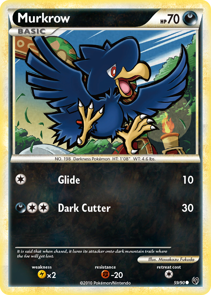 Murkrow (59/90) [HeartGold & SoulSilver: Undaunted] - Card Brawlers | Quebec | Canada | Yu-Gi-Oh!