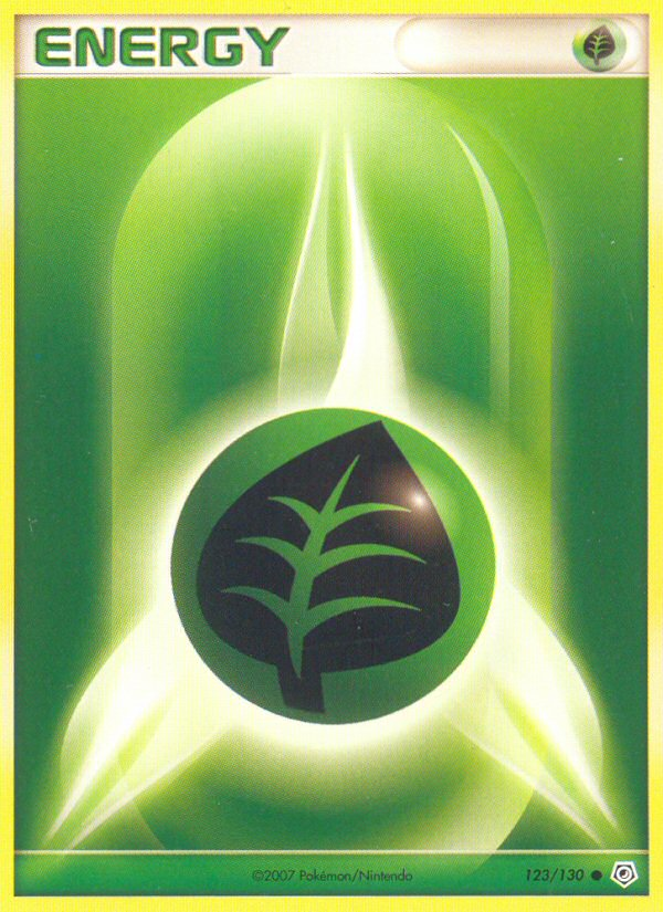 Grass Energy (123/130) [Diamond & Pearl: Base Set] - Card Brawlers | Quebec | Canada | Yu-Gi-Oh!
