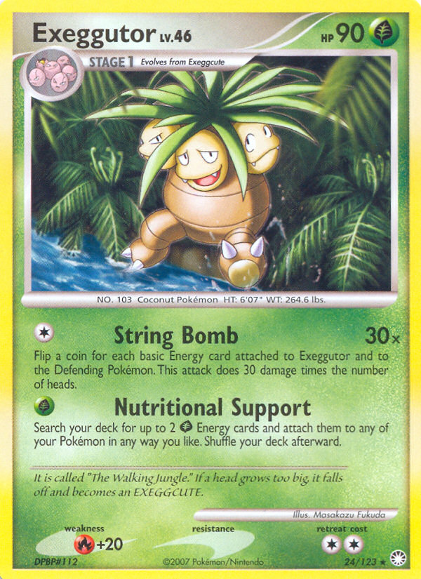 Exeggutor (24/123) [Diamond & Pearl: Mysterious Treasures] - Card Brawlers | Quebec | Canada | Yu-Gi-Oh!