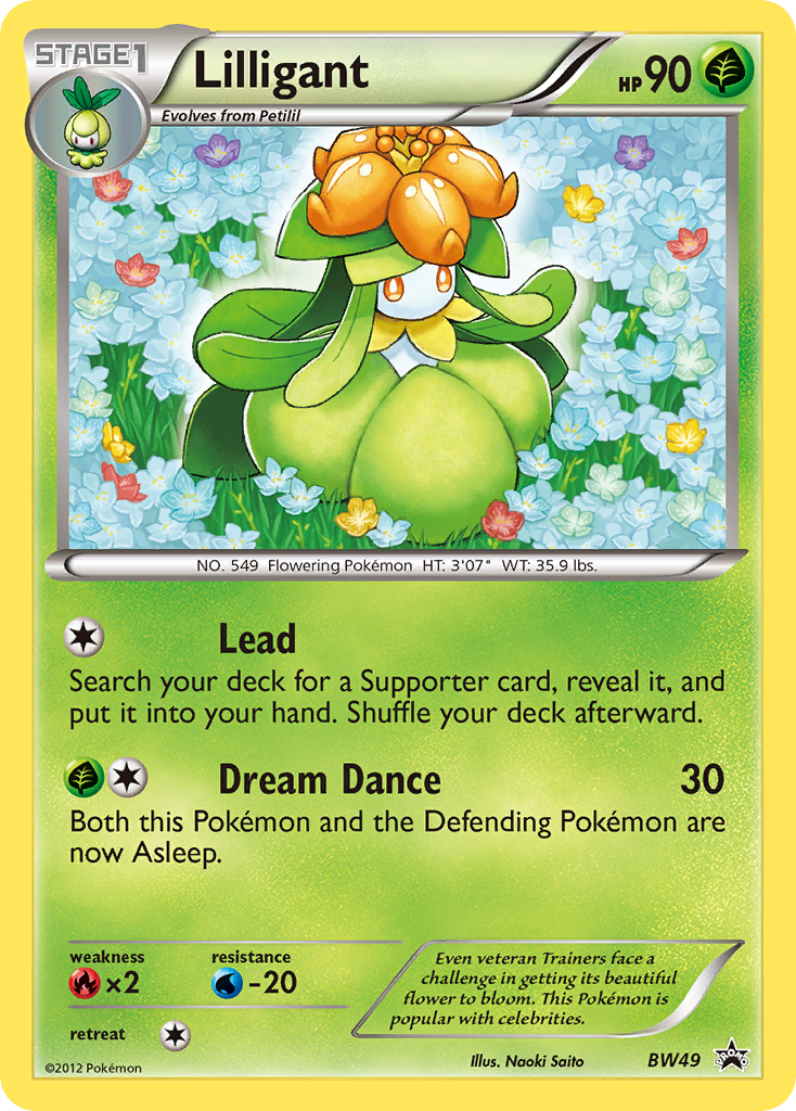 Lilligant (BW49) [Black & White: Black Star Promos] - Card Brawlers | Quebec | Canada | Yu-Gi-Oh!