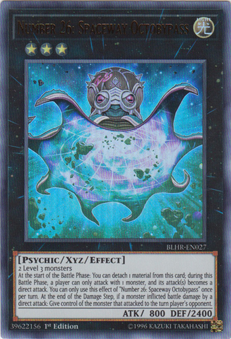 Number 26: Spaceway Octobypass [BLHR-EN027] Ultra Rare - Card Brawlers | Quebec | Canada | Yu-Gi-Oh!
