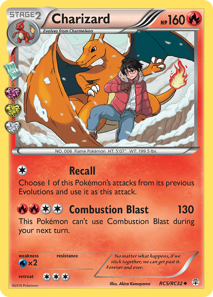 Charizard (RC5/RC32) [XY: Generations] - Card Brawlers | Quebec | Canada | Yu-Gi-Oh!