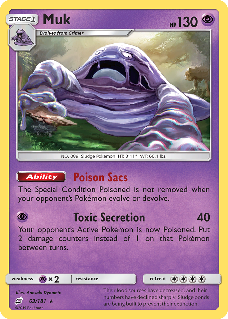Muk (63/181) [Sun & Moon: Team Up] - Card Brawlers | Quebec | Canada | Yu-Gi-Oh!