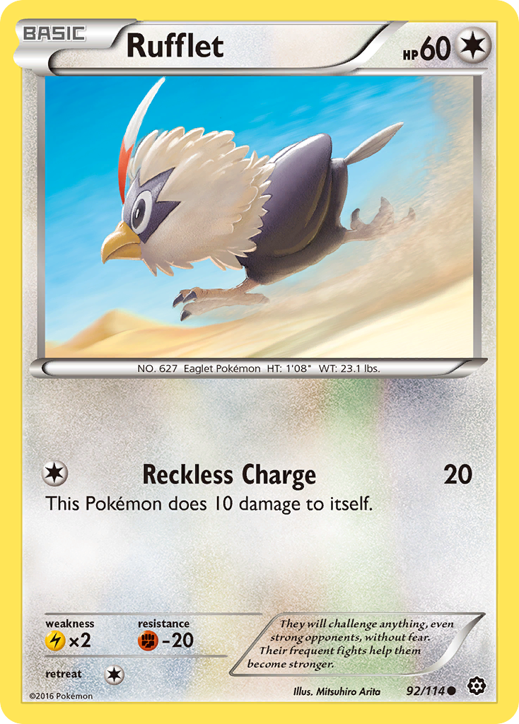 Rufflet (92/114) [XY: Steam Siege] - Card Brawlers | Quebec | Canada | Yu-Gi-Oh!