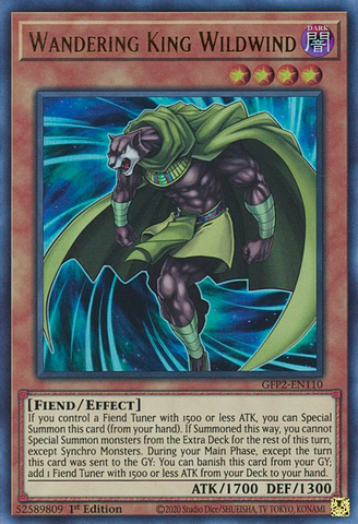 Wandering King Wildwind [GFP2-EN110] Ultra Rare - Card Brawlers | Quebec | Canada | Yu-Gi-Oh!