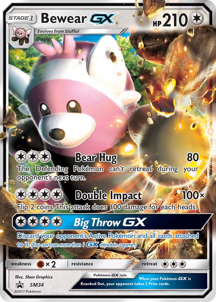 Bewear GX (SM34) [Sun & Moon: Black Star Promos] - Card Brawlers | Quebec | Canada | Yu-Gi-Oh!
