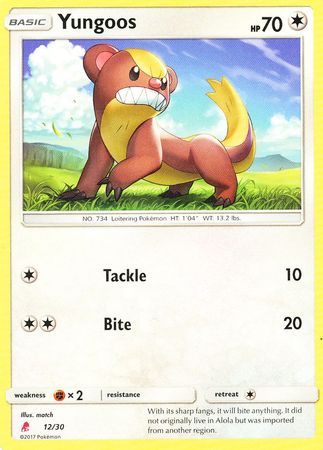 Yungoos (12/30) [Sun & Moon: Trainer Kit - Lycanroc] - Card Brawlers | Quebec | Canada | Yu-Gi-Oh!