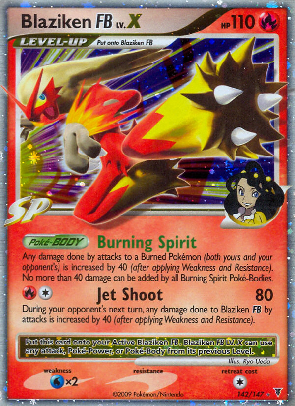 Blaziken FB LV.X (142/147) [Platinum: Supreme Victors] - Card Brawlers | Quebec | Canada | Yu-Gi-Oh!