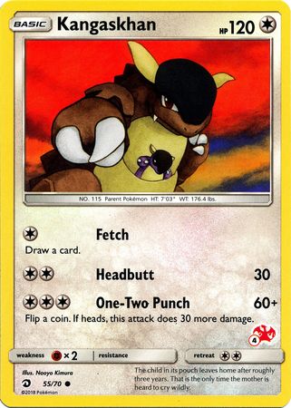 Kangaskhan (55/70) (Charizard Stamp #4) [Battle Academy 2020] - Card Brawlers | Quebec | Canada | Yu-Gi-Oh!