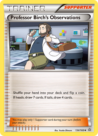 Professor Birch's Observations (134/160) [XY: Primal Clash] - Card Brawlers | Quebec | Canada | Yu-Gi-Oh!