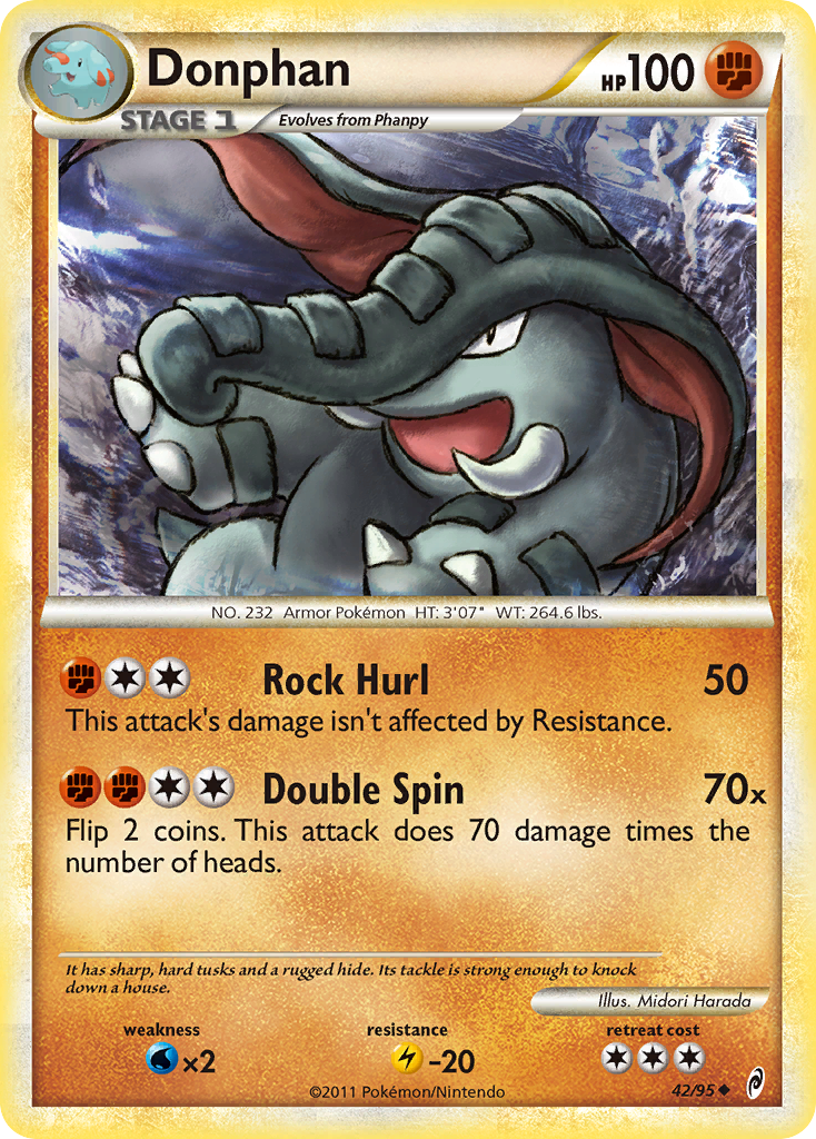 Donphan (42/95) [HeartGold & SoulSilver: Call of Legends] - Card Brawlers | Quebec | Canada | Yu-Gi-Oh!