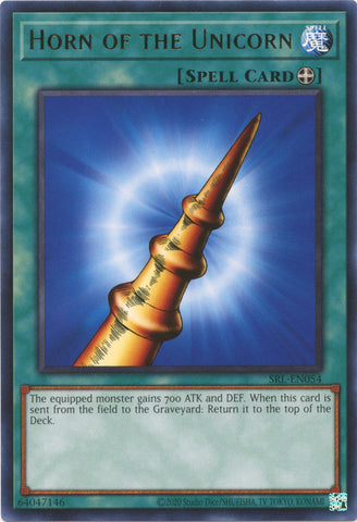 Horn of the Unicorn (25th Anniversary) [SRL-EN054] Rare - Card Brawlers | Quebec | Canada | Yu-Gi-Oh!