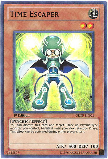 Time Escaper [GENF-EN024] Super Rare - Card Brawlers | Quebec | Canada | Yu-Gi-Oh!