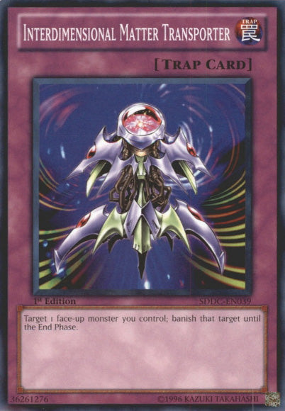 Interdimensional Matter Transporter [SDDC-EN039] Common - Yu-Gi-Oh! - Card Brawlers | Quebec | Canada |