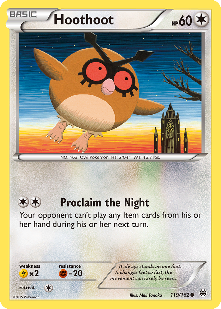 Hoothoot (119/162) [XY: BREAKthrough] - Card Brawlers | Quebec | Canada | Yu-Gi-Oh!