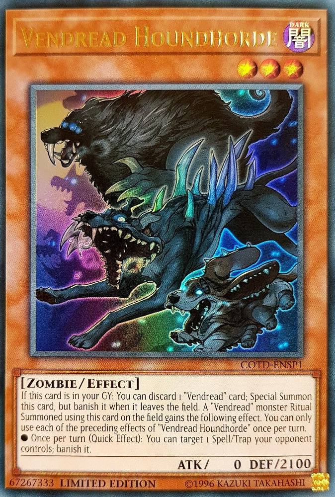 Vendread Houndhorde [COTD-ENSP1] Ultra Rare - Yu-Gi-Oh! - Card Brawlers | Quebec | Canada |