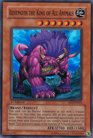 Behemoth the King of All Animals [FET-EN014] Super Rare - Card Brawlers | Quebec | Canada | Yu-Gi-Oh!