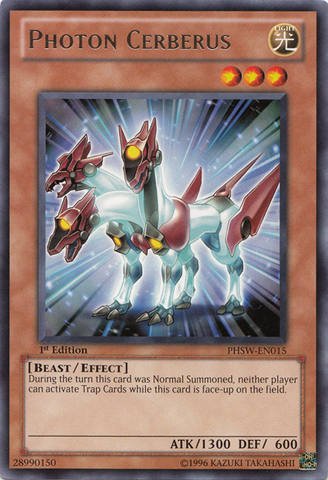 Photon Cerberus [PHSW-EN015] Rare - Card Brawlers | Quebec | Canada | Yu-Gi-Oh!