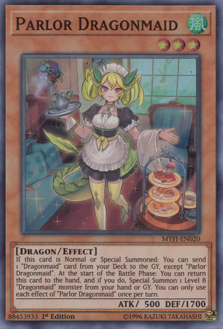 Parlor Dragonmaid [MYFI-EN020] Super Rare - Card Brawlers | Quebec | Canada | Yu-Gi-Oh!