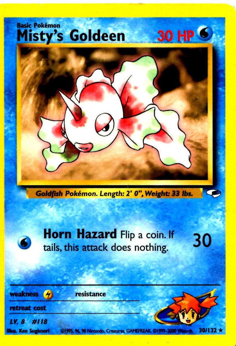 Misty's Goldeen (30/132) [Gym Heroes Unlimited] - Card Brawlers | Quebec | Canada | Yu-Gi-Oh!