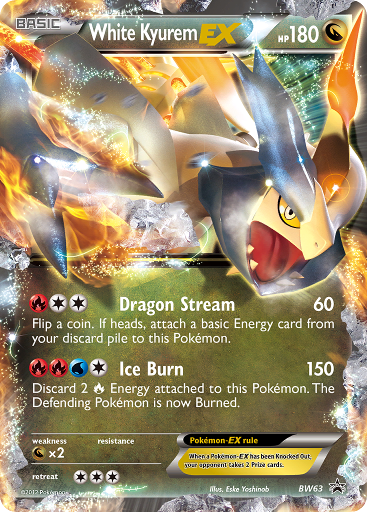 White Kyurem EX (BW63) [Black & White: Black Star Promos] - Card Brawlers | Quebec | Canada | Yu-Gi-Oh!